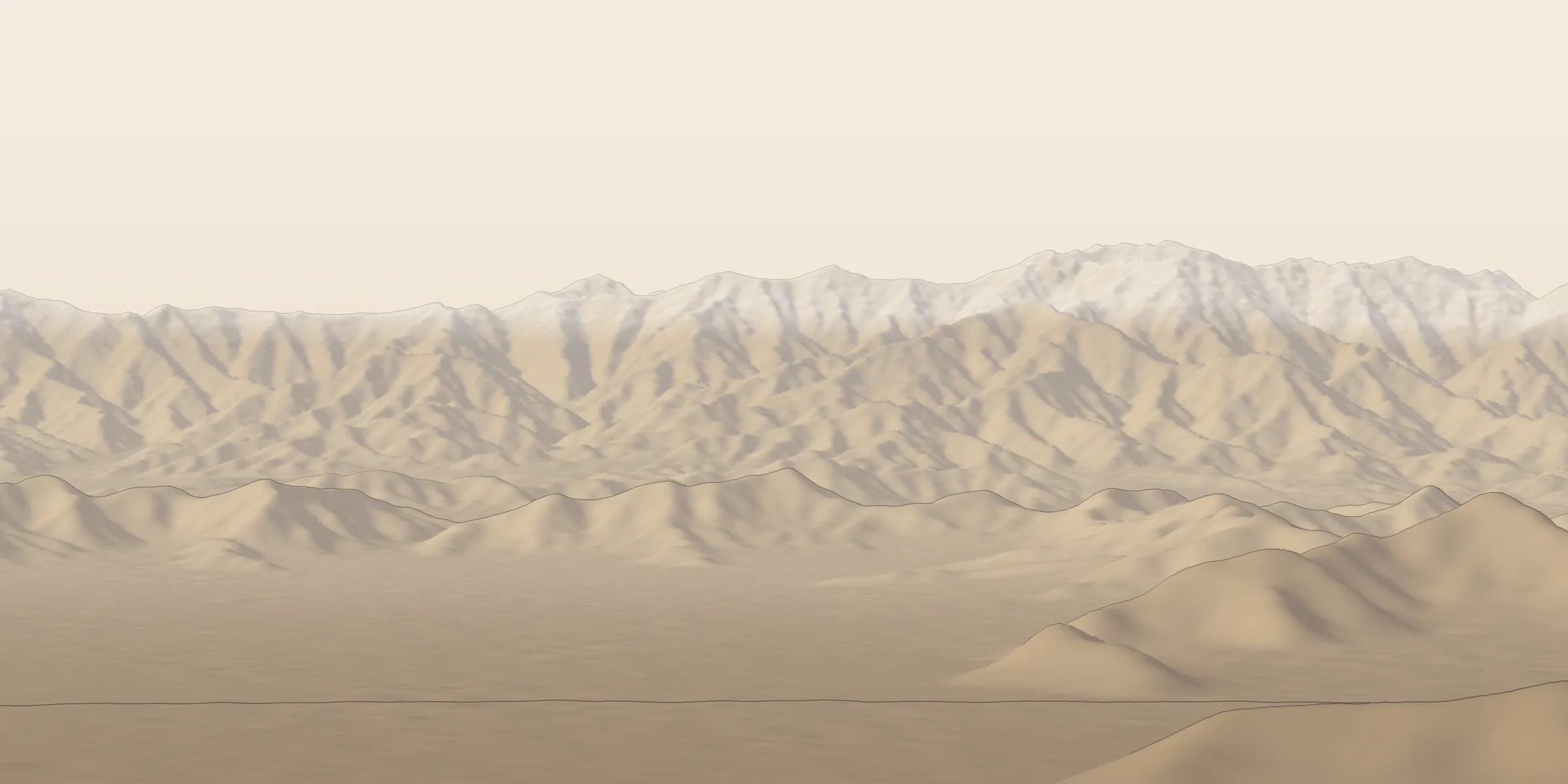 The Paghman range, west of Kabul